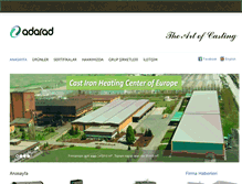 Tablet Screenshot of adarad.com.tr